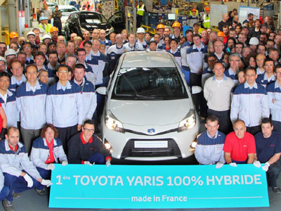 Μπήκε στην παραγωγή το υβριδικό Toyota Yaris